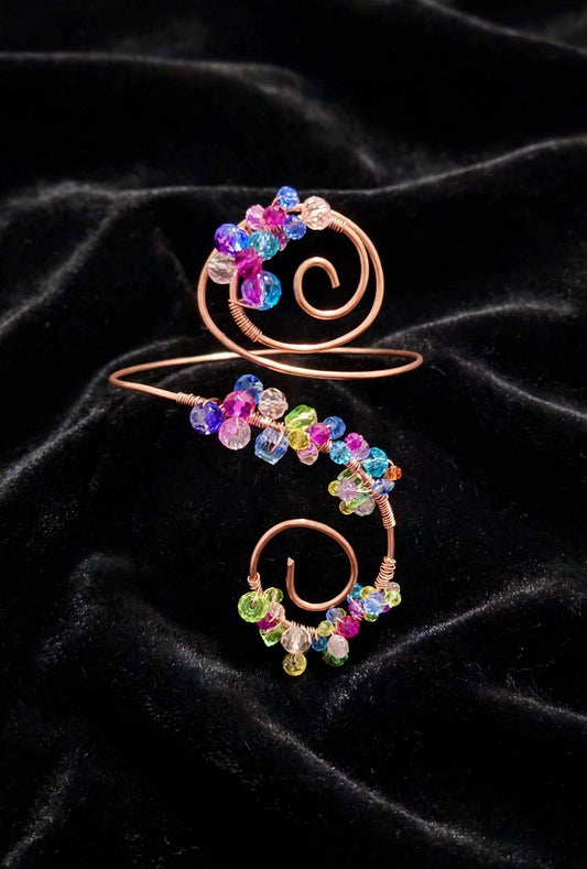 Rainbow Goddess Arm Cuff - Let’s Get Waisted