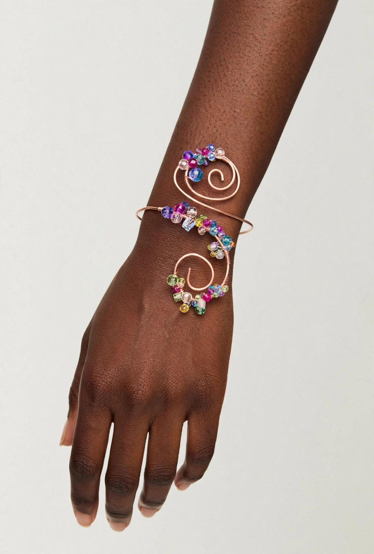 Rainbow Goddess Arm Cuff
