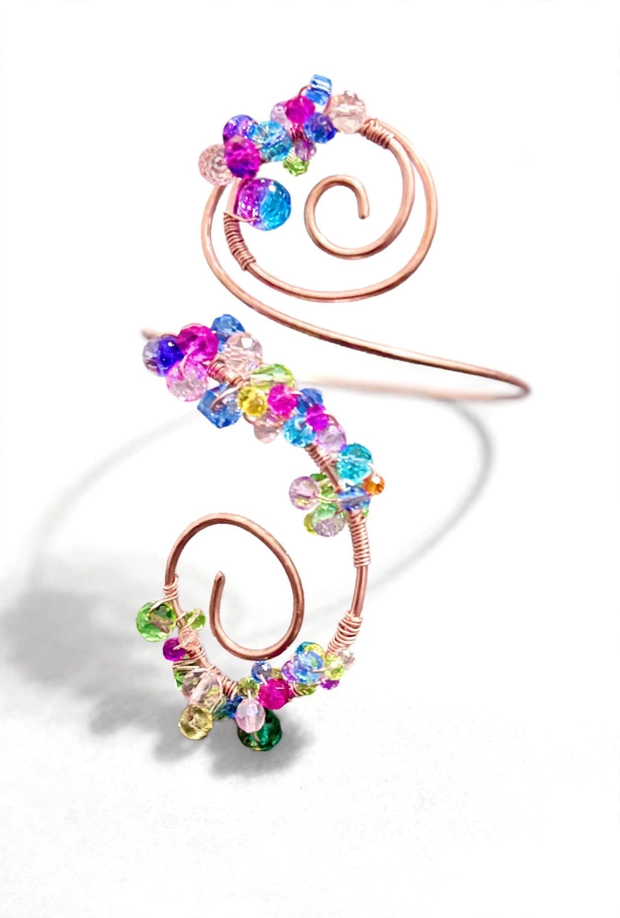 Rainbow Goddess Arm Cuff