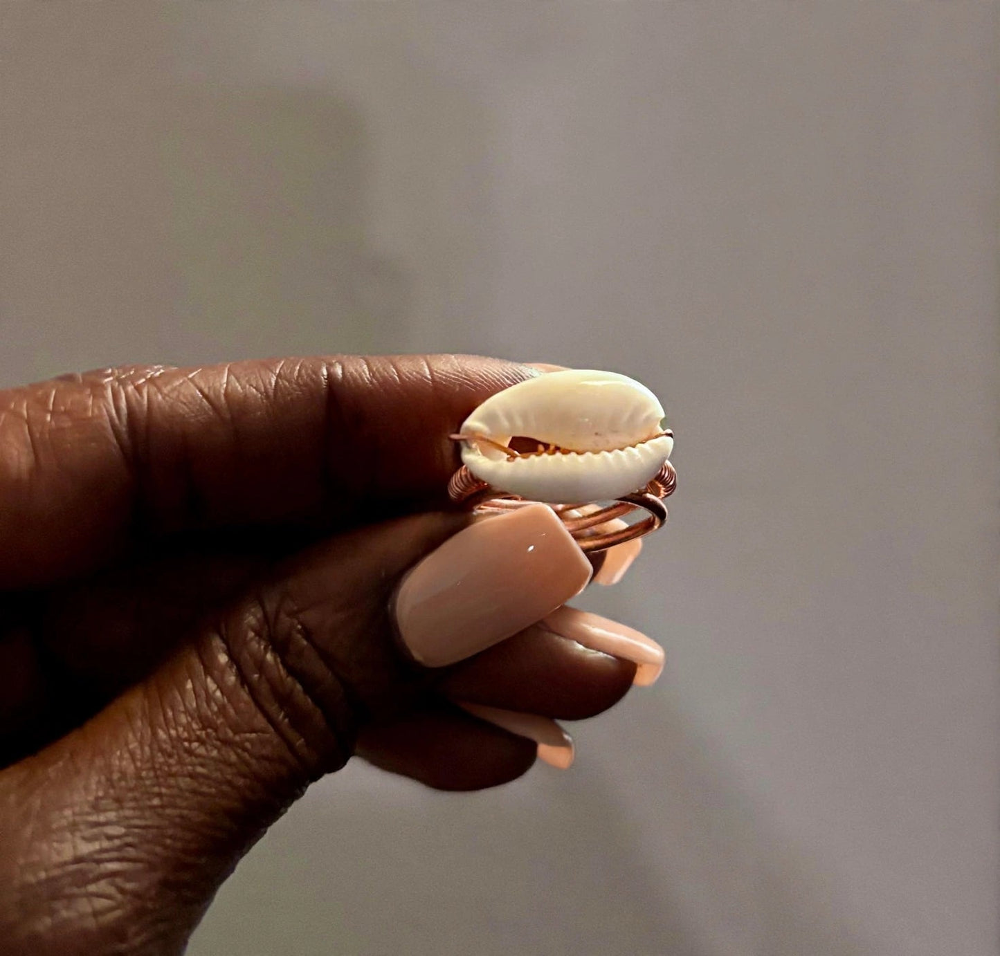 Cowrie Shell Ring - Let’s Get Waisted