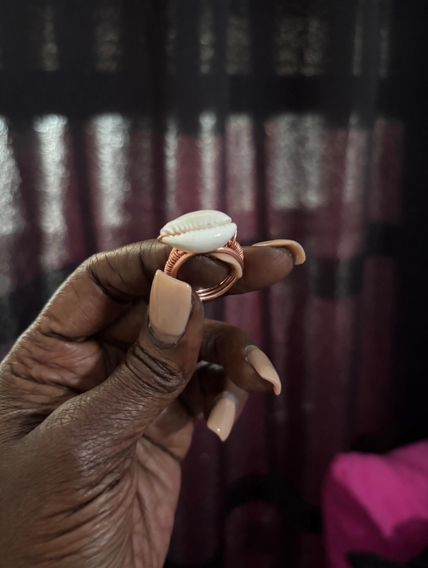Cowrie Shell Ring - Let’s Get Waisted