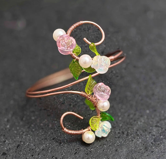 Blooming Grace Arm Cuff - Let’s Get Waisted