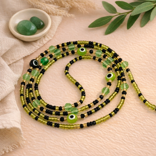 💚 Toxic Blocker Evil Eye Waistbeads