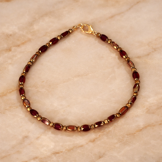 Fine Wine anklet