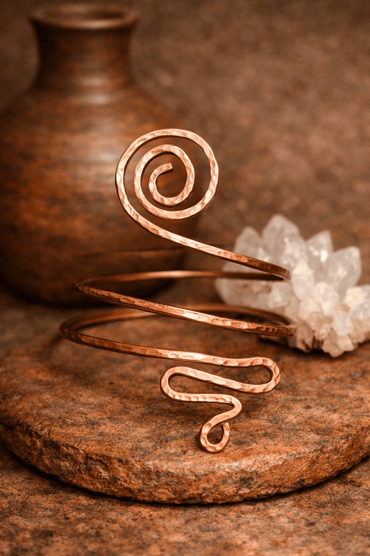 Hammered Arm Cuffs - Let’s Get Waisted